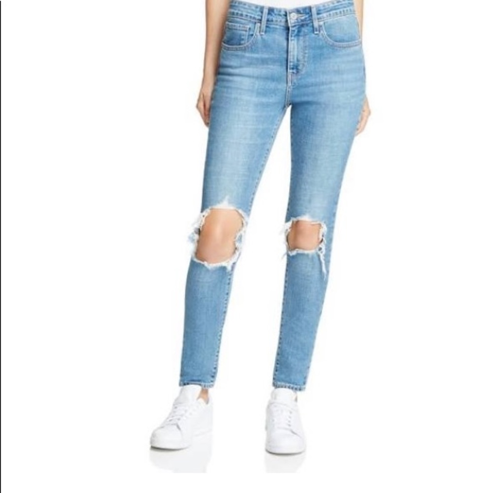 Levi's 721 High Rise Ripped Skinny Women's Jeans